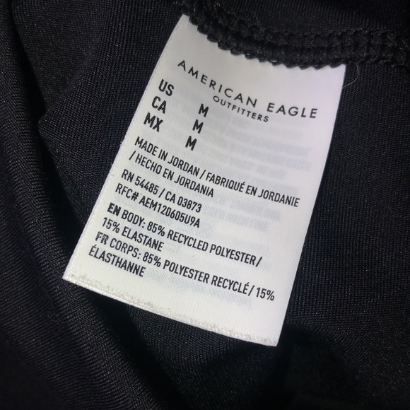 American Eagle The Everything Bike Short Medium‎ Black - Picture 4 of 11